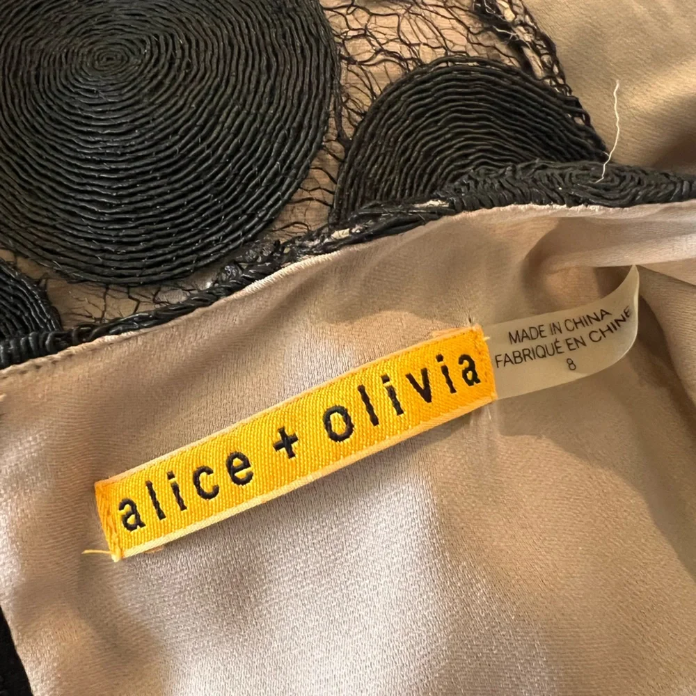 Alice + Olivia Polka Dot Shift Dress - Picture 4 of 7
